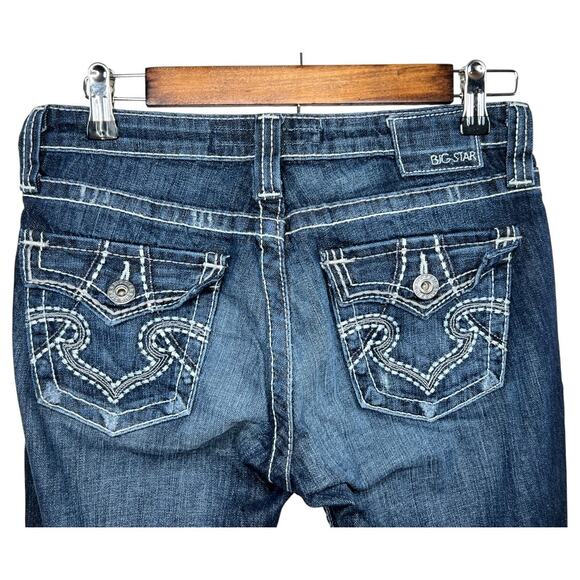 Big Star Remy Low Rise Bootcut Jeans Size 28 Long - Picture 1 of 9